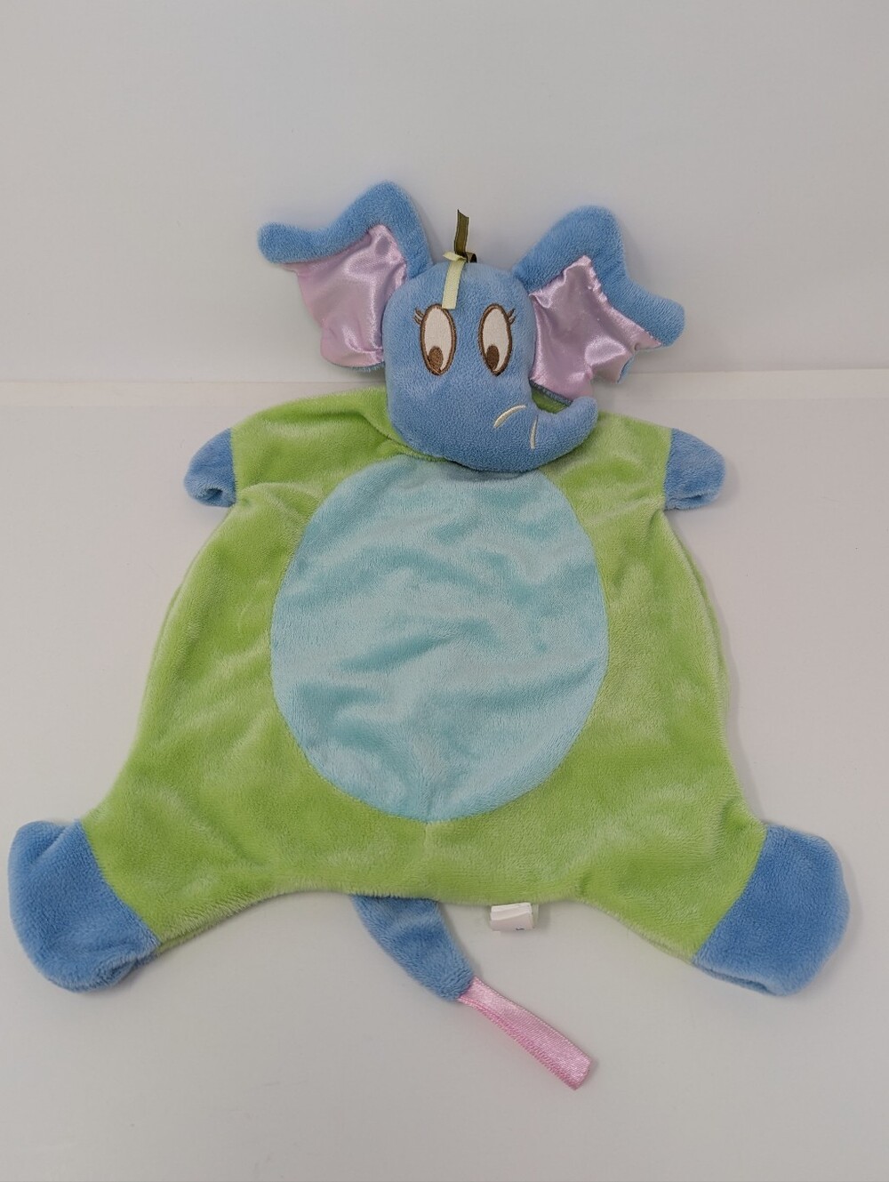 Dr. Seuss Baby Lovey Plush Horton Hears A Who Elephant Security Blanket Toy